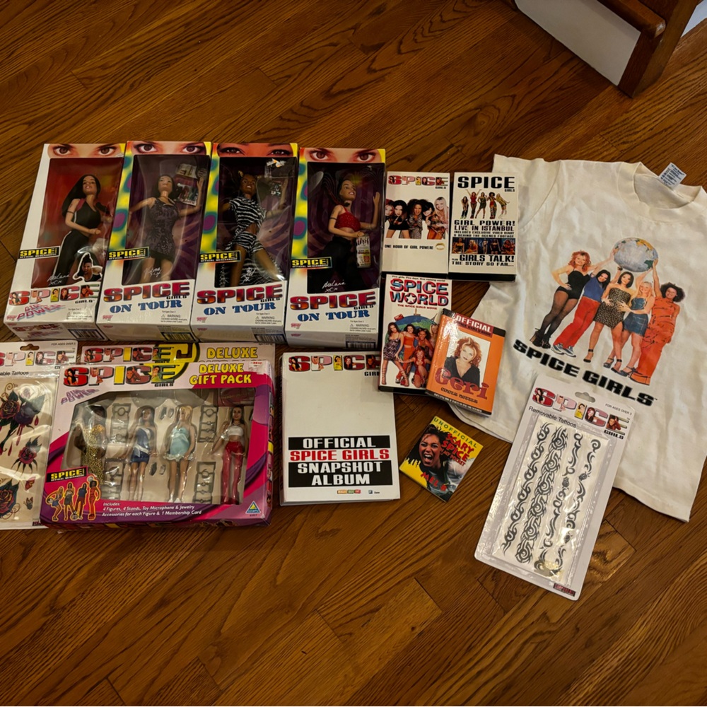 Vintage Spice Girls Memorabilia